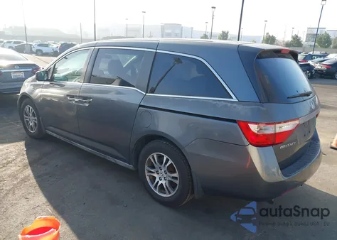 2012 Honda Odyssey Ex из США, поврежденный, VIN 5FNRL5H41CB095418